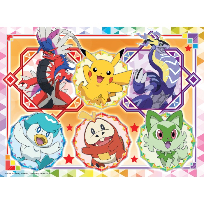 Ravensburger - XXL Teile - Scharlachrote Pokémon - 100 Teile