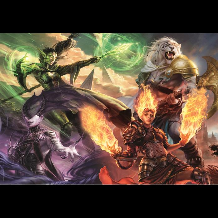 Clementoni - Magic the Gathering - Cube - 500 Teile