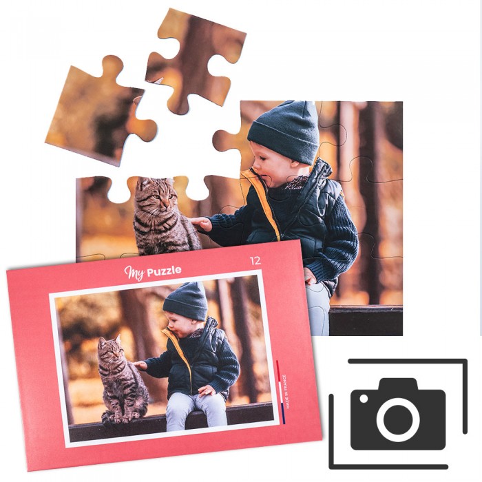 Planet'Puzzles - Puzzles Photo - XXL Teile - 12 Teile Fotopuzzle - XXL Teile - 12 Teile