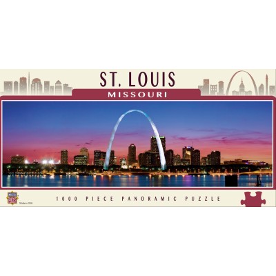 Master Pieces Saint Louis, Missouri 1000 Teile Puzzle Master-Pieces-71591