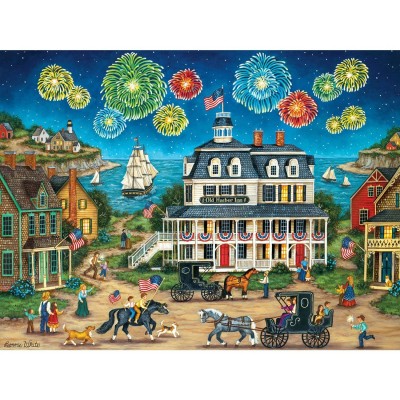 Master Pieces Heartland Collection - Feuerwerk 500 Teile Puzzle Master-Pieces-32073