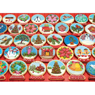 Cobble Hill Schneekugel-Kekse 1000 Teile Puzzle Cobble-Hill-40260