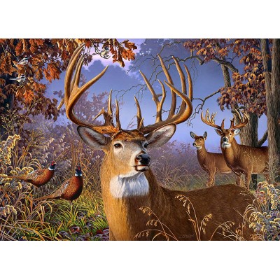 Cobble Hill XXL Teile - Deer and Pheasant 500 Teile Puzzle Cobble-Hill-45055