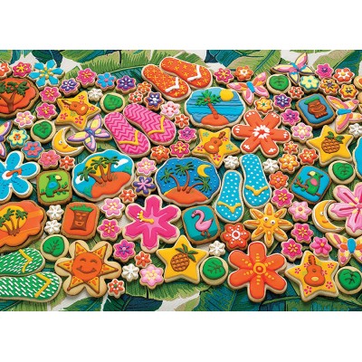 Cobble Hill Tropische Kekse - Random Cut 1000 Teile Puzzle Cobble-Hill-40220