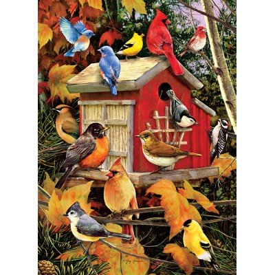 Cobble Hill XXL Teile - Fall Birdhouse 500 Teile Puzzle Cobble-Hill-45061