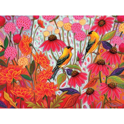 Cobble Hill XXL Teile - Springtime Goldfinches 275 Teile Puzzle Cobble-Hill-48001