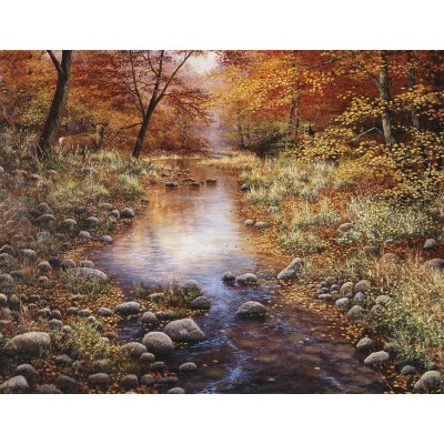 SunsOut XXL Teile - Golden Forest 1000 Teile Puzzle Sunsout-44740