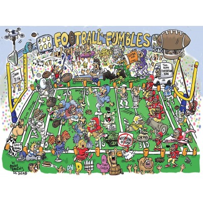 SunsOut Football Fails 1000 Teile Puzzle Sunsout-80140