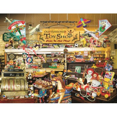 SunsOut XXL Teile - Lori Schory - An Old Fashioned Toy Shop 1000 Teile Puzzle Sunsout-34916