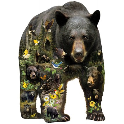 SunsOut XXL Teile - Greg Giordano - Forest Bear 1000 Teile Puzzle Sunsout-96033
