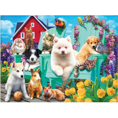 SunsOut XXL Teile - The Bench Team 500 Teile Puzzle Sunsout-42258