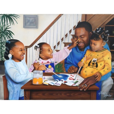 SunsOut XXL Teile - Daddy's Little Girls 500 Teile Puzzle Sunsout-57828