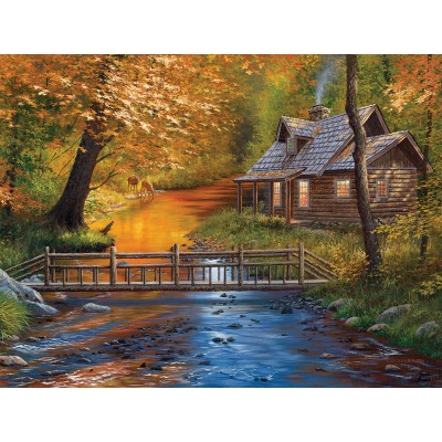 SunsOut XXL Teile - Creekside Neighbors 500 Teile Puzzle Sunsout-50169
