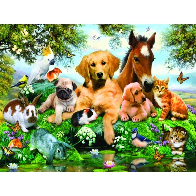 SunsOut XXL Teile - Summer Pals 500 Teile Puzzle Sunsout-54903