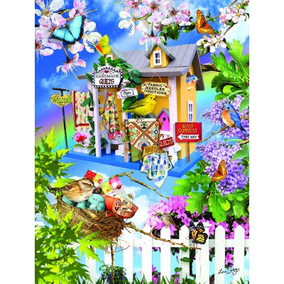 SunsOut XXL Teile - Quilts auf Wolke Sieben 500 Teile Puzzle Sunsout-35325