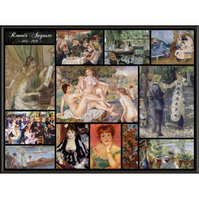 Grafika Auguste Renoir - Collage 2000 Teile Puzzle Grafika-F-30212