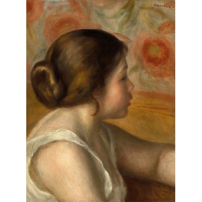 Grafika Auguste Renoir: Head of a Young Girl, 1890 2000 Teile Puzzle Grafika-F-30529
