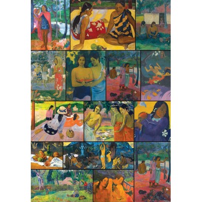 Grafika Paul Gauguin - Collage 1000 Teile Puzzle Grafika-F-33341