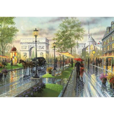 Art Puzzle Frühlingswanderung, Paris 1000 Teile Puzzle Art-Puzzle-4225