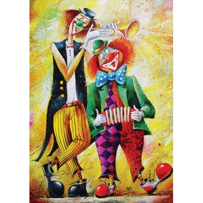 Art Puzzle Clowns Musiker 260 Teile Puzzle Art-Puzzle-5030