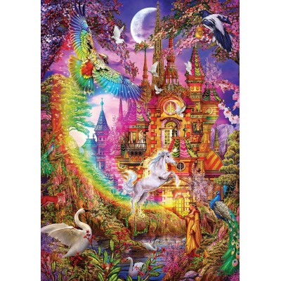 Art Puzzle Schloss Regenbogen 500 Teile Puzzle Art-Puzzle-5075