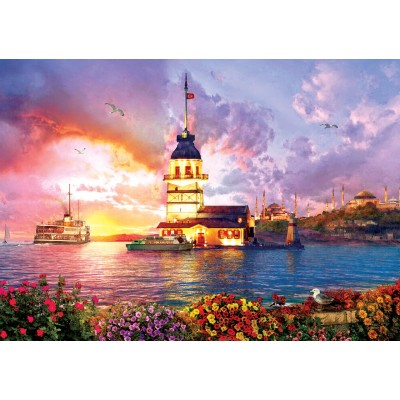 Art Puzzle Jungfernturm 1000 Teile Puzzle Art-Puzzle-5179