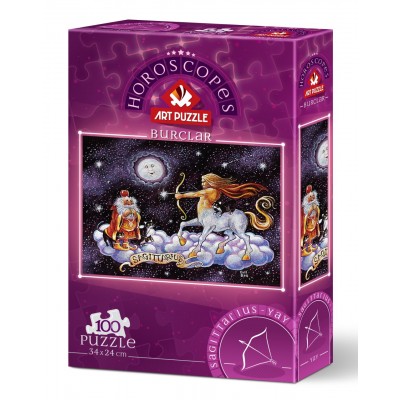 Art Puzzle Horoscope - Sagittarius 100 Teile Puzzle Art-Puzzle-5809