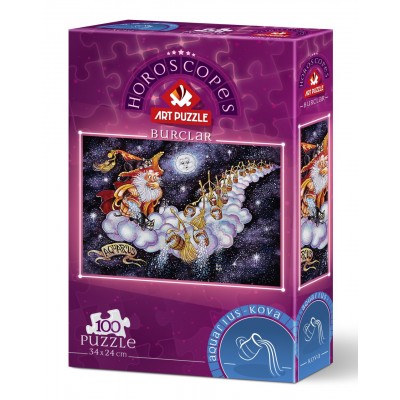 Art Puzzle Horoscope - Aquarius 100 Teile Puzzle Art-Puzzle-5811