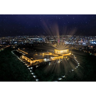 Art Puzzle Neon Puzzle - An?tkabir 1000 Teile Puzzle Art-Puzzle-5237