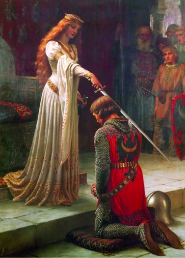 Gold Puzzle Leighton Edmund Blair: The Accolade 1000 Teile Puzzle Gold-Puzzle-60959