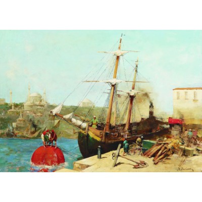Gold Puzzle Alberto Pasini: By the Golden Horn 1000 Teile Puzzle Gold-Puzzle-60751