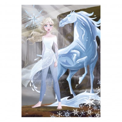 Dino XXL Teile - Neon Puzzle - Frozen 2 100 Teile Puzzle Dino-39417