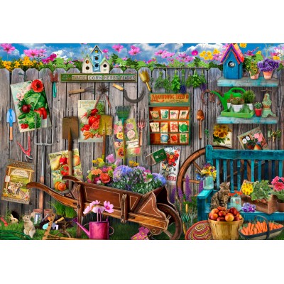 Bluebird Puzzle Gartenzaun 1000 Teile Puzzle Bluebird-Puzzle-F-91017
