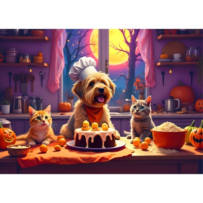 Bluebird Puzzle Backen für Halloween 300 Teile Puzzle Bluebird-Puzzle-F-91059