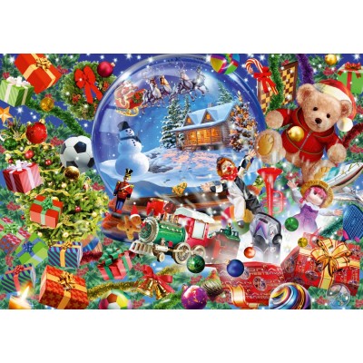 Bluebird Puzzle Christmas Globe 1000 Teile Puzzle Bluebird-Puzzle-70236-P