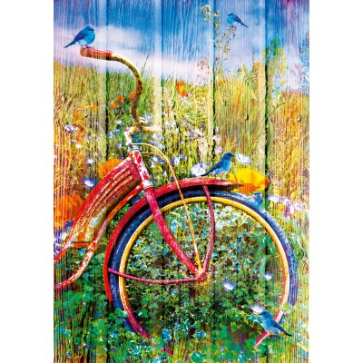 Bluebird Puzzle Bluebirds on a Bicycle 1000 Teile Puzzle Bluebird-Puzzle-70300-P