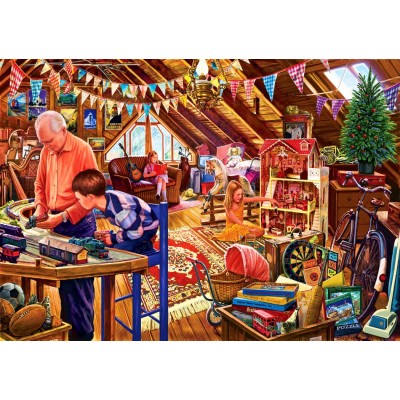 Bluebird Puzzle Attic Playtime 1500 Teile Puzzle Bluebird-Puzzle-70433