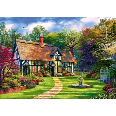 Bluebird Puzzle The Hideaway Cottage 2000 Teile Puzzle Bluebird-Puzzle-F-90006