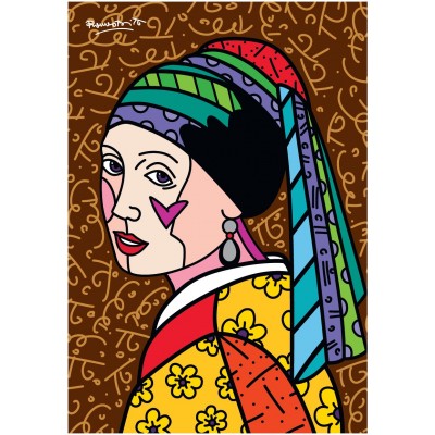 Bluebird Puzzle Romero Britto - Dutch icon 1500 Teile Puzzle Bluebird-Puzzle-F-90022