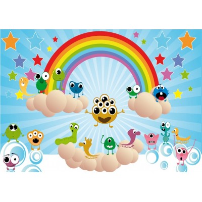 Bluebird Puzzle Alien in the sky 48 Teile Puzzle Bluebird-Puzzle-F-90051