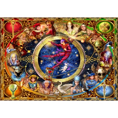 Bluebird Puzzle Legacy of the Divine Tarot 1000 Teile Puzzle Bluebird-Puzzle-F-90208