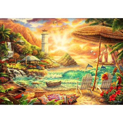 Bluebird Puzzle Chuck Pinson - Love the Beach 1000 Teile Puzzle Bluebird-Puzzle-F-90243