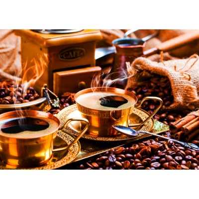 Bluebird Puzzle Black Coffee in Oriental Style 1000 Teile Puzzle Bluebird-Puzzle-F-90265