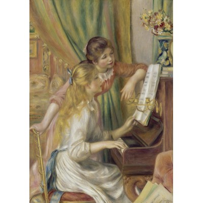 Bluebird Puzzle Auguste Renoir - Young Girls at the Piano, 1892 1000 Teile Puzzle Art-by-Bluebird-F-60315