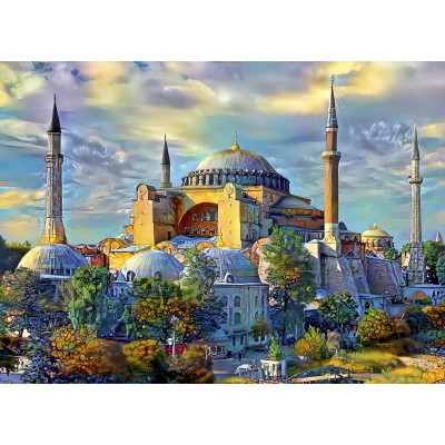 Bluebird Puzzle Hagia Sophia, Istanbul, Turkey 1000 Teile Puzzle Bluebird-Puzzle-F-90288