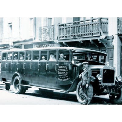 Bluebird Puzzle Transports Automobiles Ripoche & Cie 500 Teile Puzzle Bluebird-Puzzle-F-90315