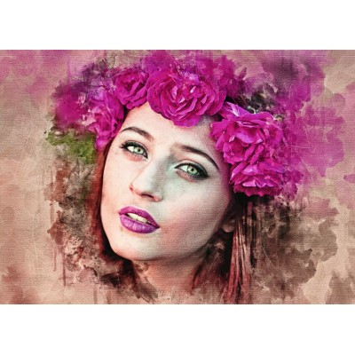 Bluebird Puzzle The Rose Woman 500 Teile Puzzle Bluebird-Puzzle-F-90338