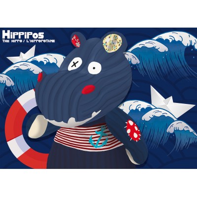 Bluebird Puzzle XXL Teile - Les Déglingos - Hippipos 104 Teile Puzzle Bluebird-Puzzle-F-90392