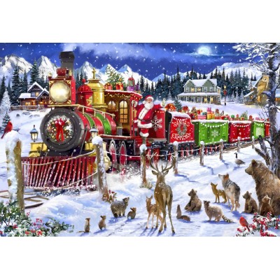 Bluebird Puzzle Santa Express Usa 1000 Teile Puzzle Bluebird-Puzzle-F-90432