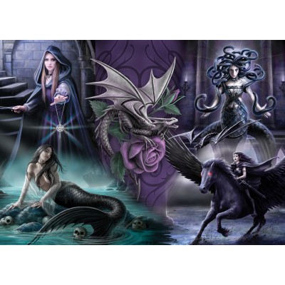 Bluebird Puzzle Anne Stokes - Gothic Dreams 1000 Teile Puzzle Bluebird-Puzzle-F-90836